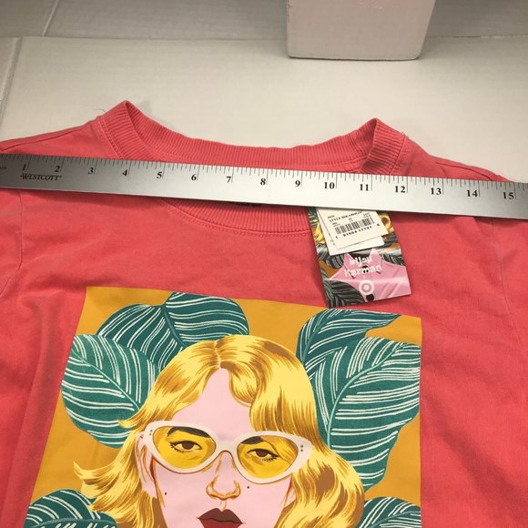 Mad Engine Women's Short Sleeve Bijou Karmen Graphic Tee Shirt XS New With Tags - Picture 9 of 13